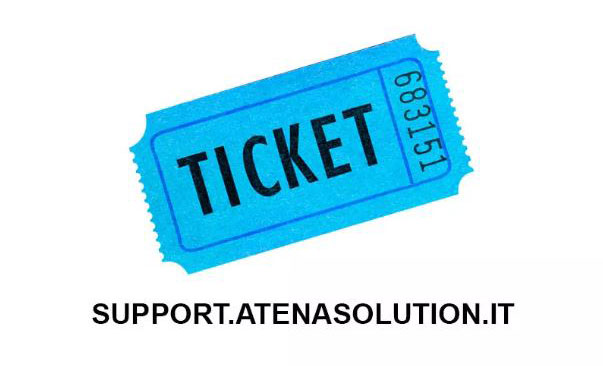 ticket support atena solution